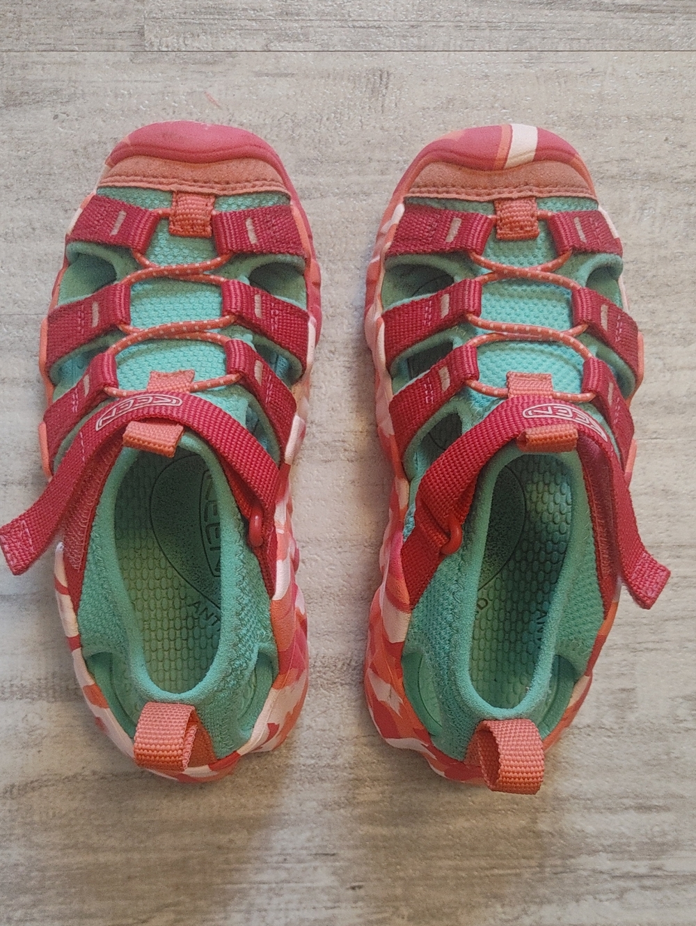 KEEN Child Hyperport H2 Breathable Easy On Hiking and Water Sandal 11 - Picture 4 of 6
